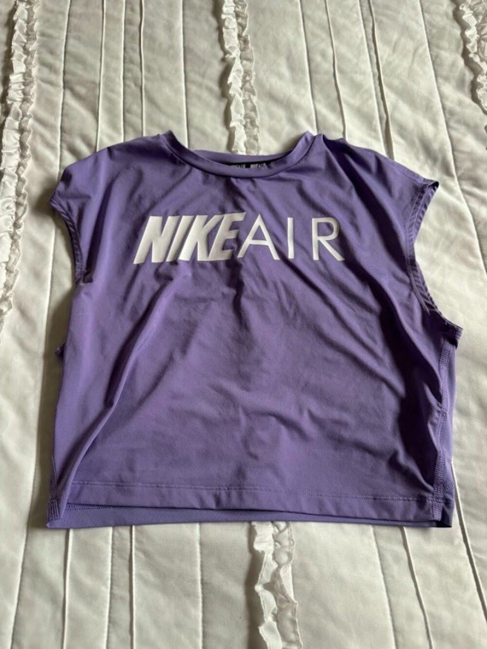 Nike Air Size Small Womens Light Purple Sleeveless Dri Fit Running Top